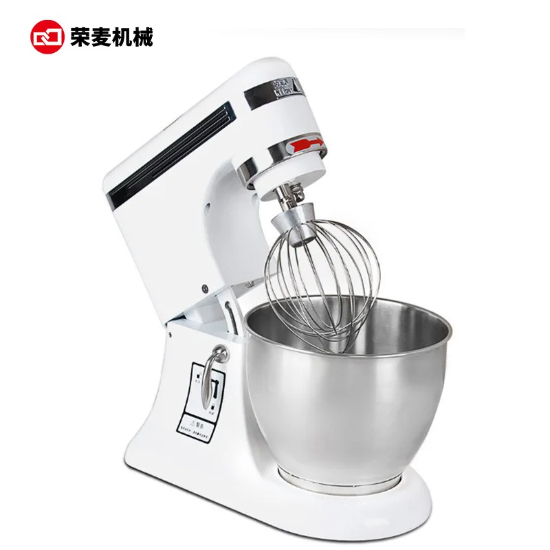 Rongmai mixer electric 7L fresh milk machine 5L desktop cream mixer multi-function chef machine, egg beater commercial