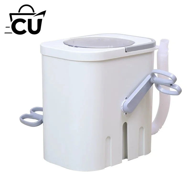 Hand-cranked, battery-free manual washing machine, dormitory portable washing and drying all-in-one small laundry handy  Y-9155