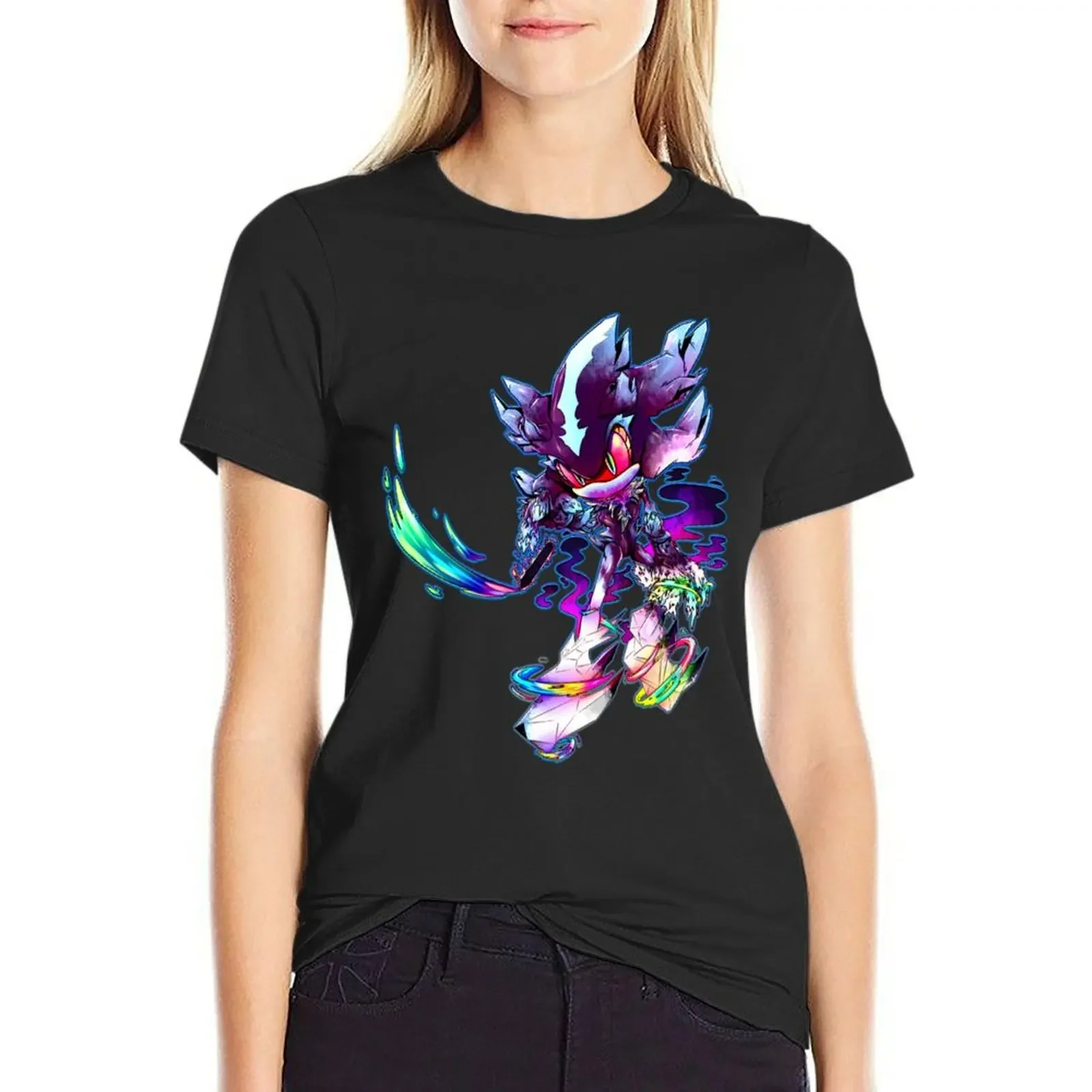 

Mephiles The Colorful T-Shirt Aesthetic clothing blanks plain Summer Women's clothing