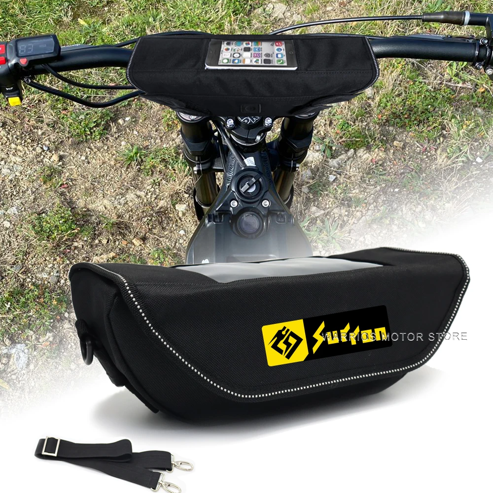 

For Surron Sur Ron Light Bee X/S/LBX Segway X260 X160 Motorcycle Handlebar bag waterproof handlebar travel navigation bag