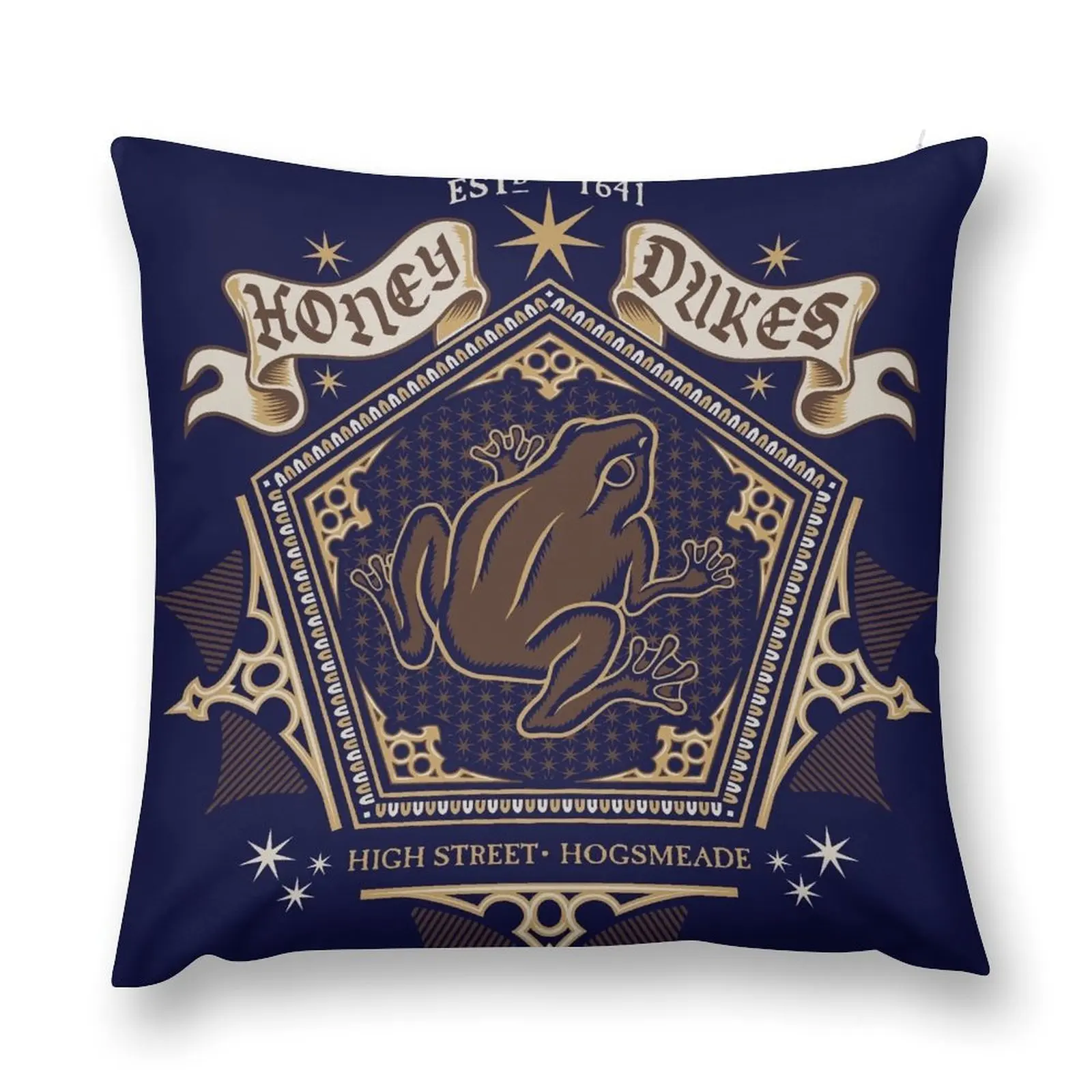 

Wizarding Frog - Magic - Witch Throw Pillow Sofa Cushions Covers ornamental pillows for living room pillow