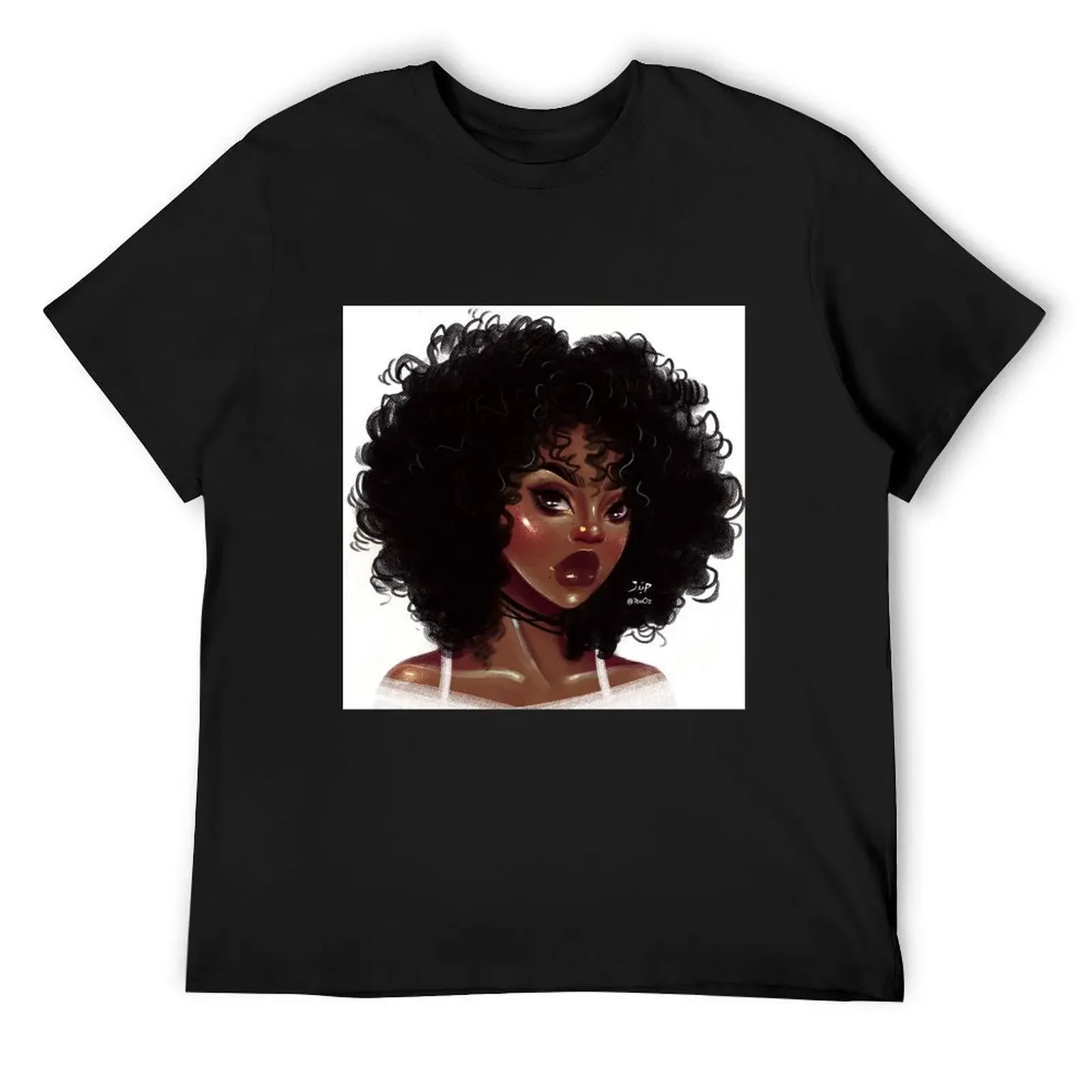 

Футболка Curly Girl 3, топы, забавные подарки, одежда на день Святого Валентина, рубашки в стиле аниме для мужчин
