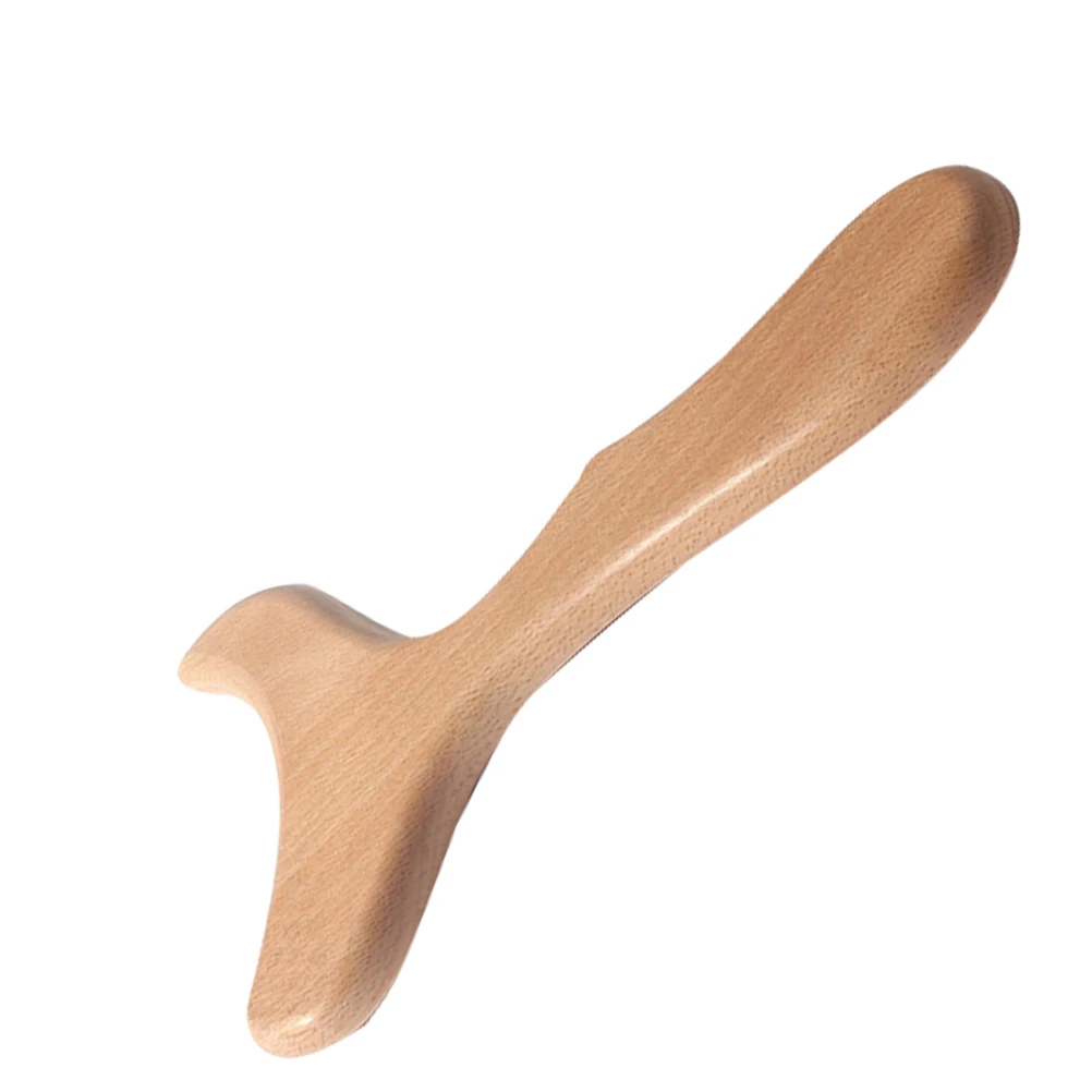 

Wood Gua Sha Scraper H held Massage Tool Beech Lymphatic Drainage Full Body Relaxation Manual Massager Wood Massager