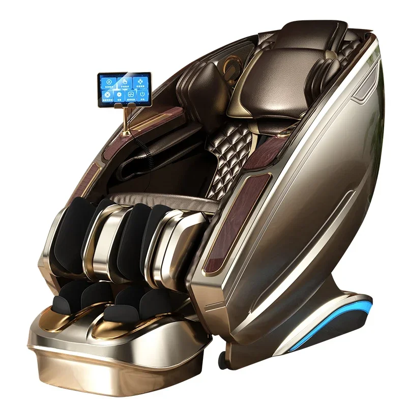 

Automatic Smart Luxury SL Track Shiatsu Kneading 4D Multi-function Intelligent Body Detection Massage Chair