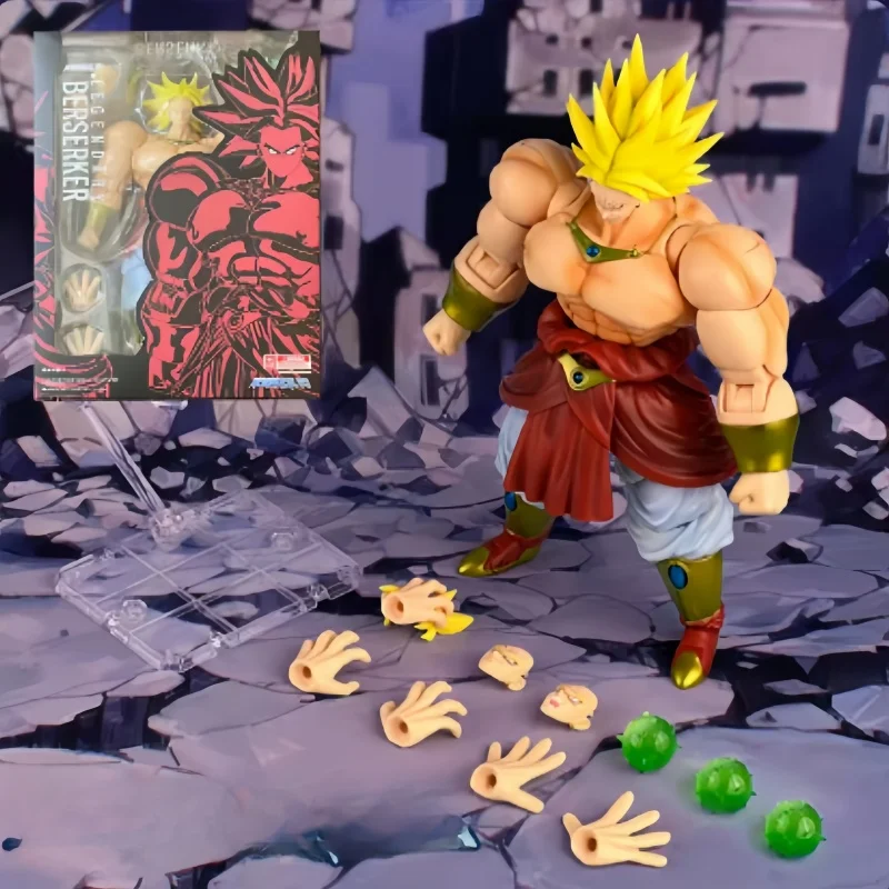 

Hot In Stock Demoniacal Fit Dragon Ball Legendary Berserker Action Figures Broly Figurine Gk Statue Collectible Model Gifts Toys