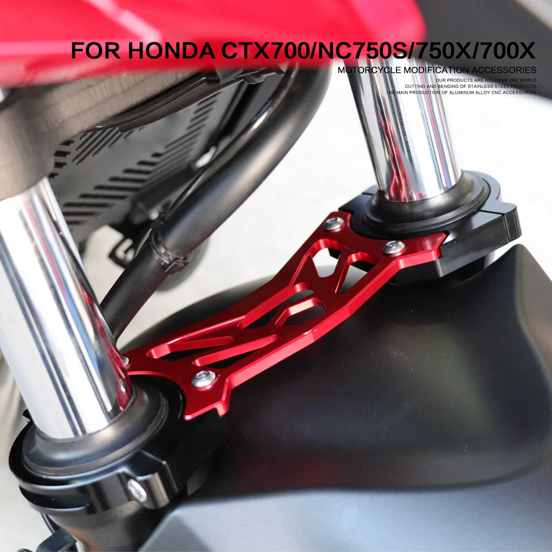 For Honda NC750S CTX700 NC750X NC700X Motorcycle Front Fork Shock Balancer Absorber Damper Brace Balanced Device Fixed Bracket