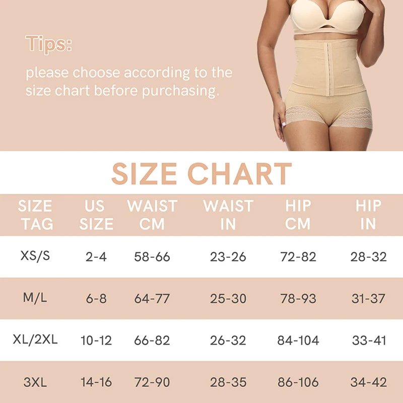 Seamless Lace Panties Underwear Tummy Control Body Shaper Corset Abdomen Reducing Waist Trainer Shorts Slimming Shapewear Binder