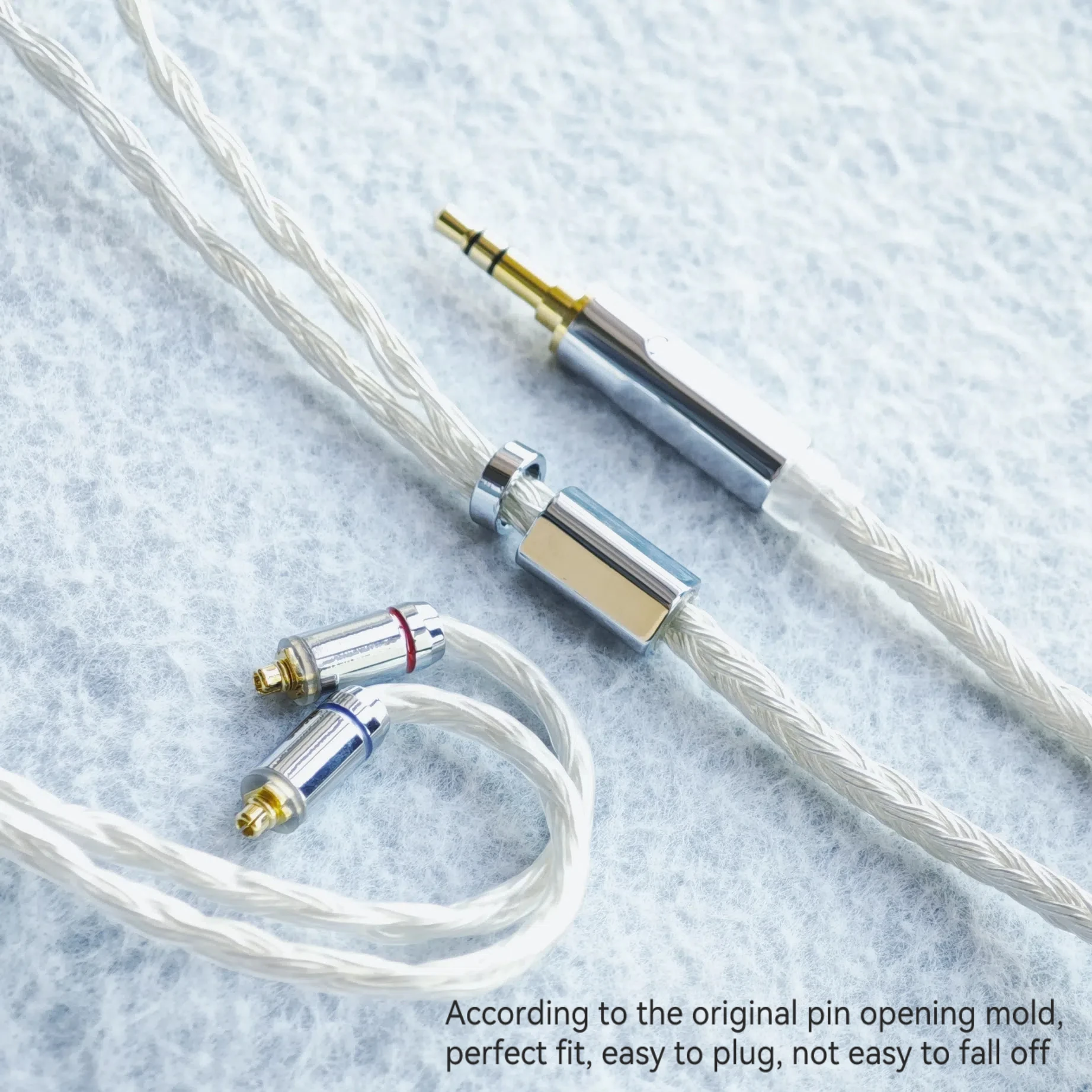 FiiO Cable FH9 FD3 Pro FD7 FH5s FD5 FA1 24 Core Earphones Silver Plated Upgrade OCC 4.4mm Balance 2.5 with MIC