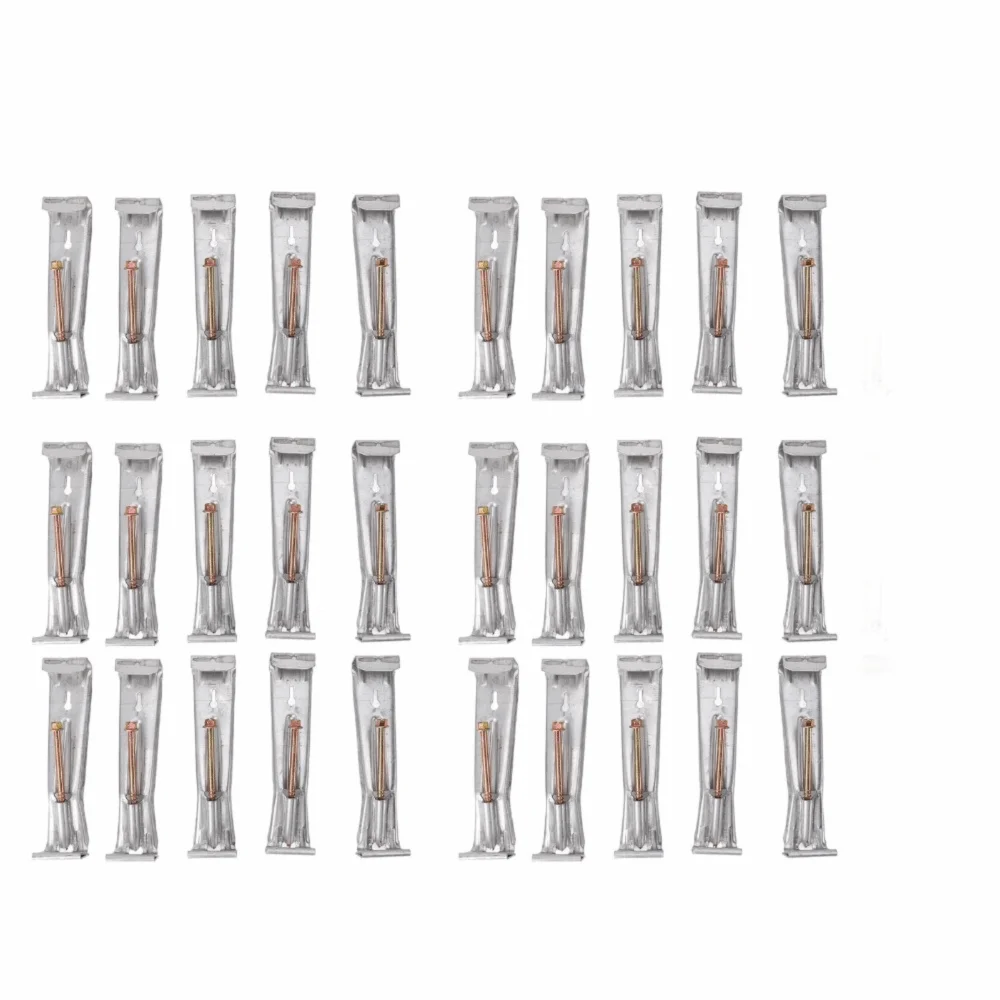 30pcs Durable Aluminum Quick Screw Gutter Hangers 5 Inch Silver Gutter Hangers Gutter Bracket Rain Gutters