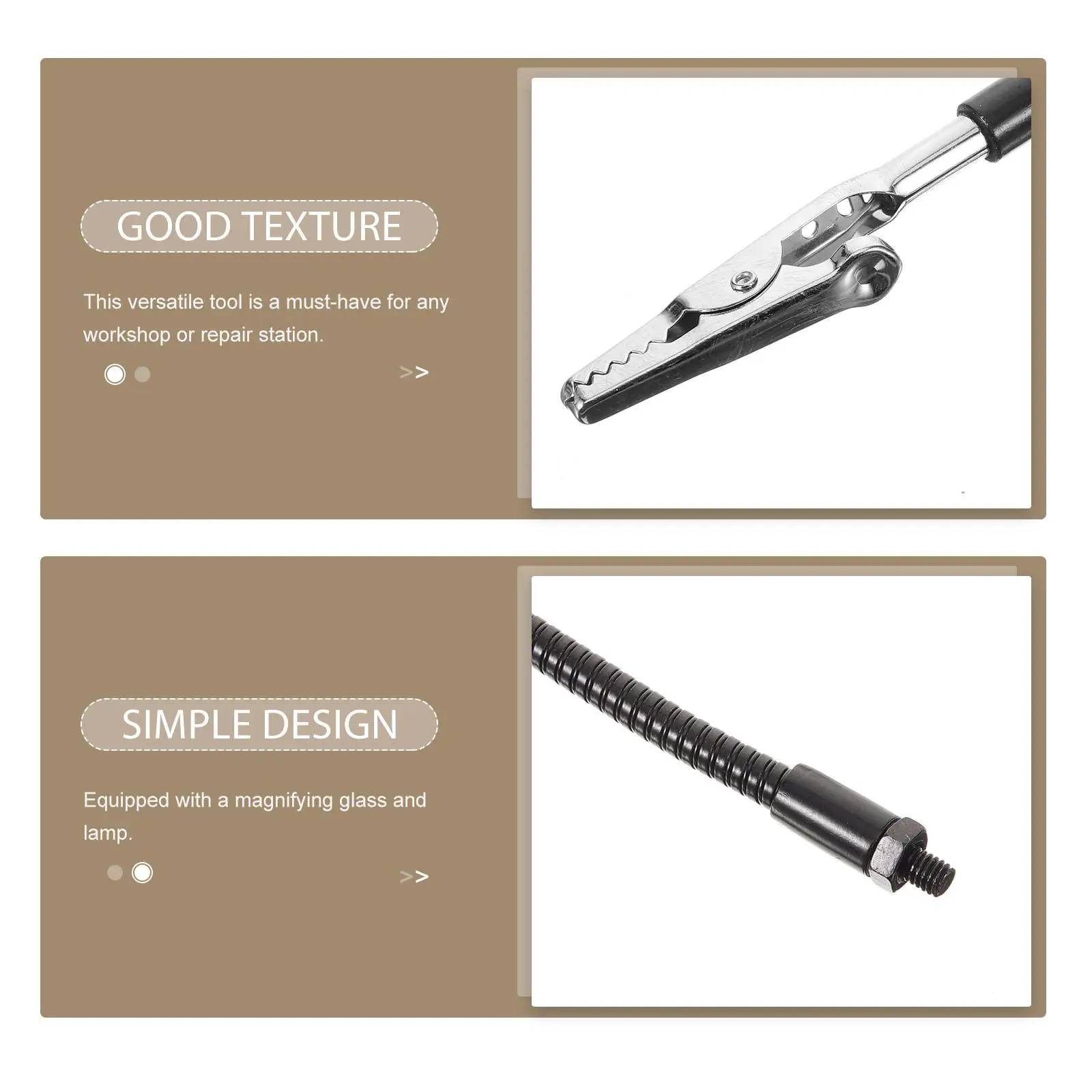 

Clip Alligator Clips for Crafts DIY Clamps Picture Photo Holder Welding Fixture Multifunctional Flexible Design