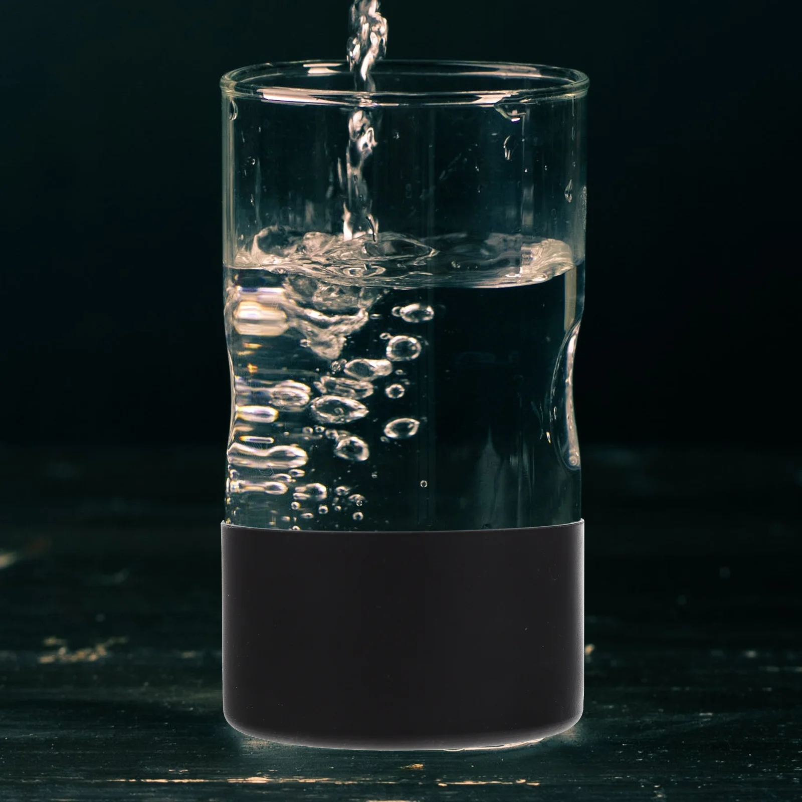 

3Pcs Heat Insulated Silicone Spray Bottle Sleeves Non-Skid Flexible Glass Cup Covers Heat-Insulated Silicone Bottle Cover