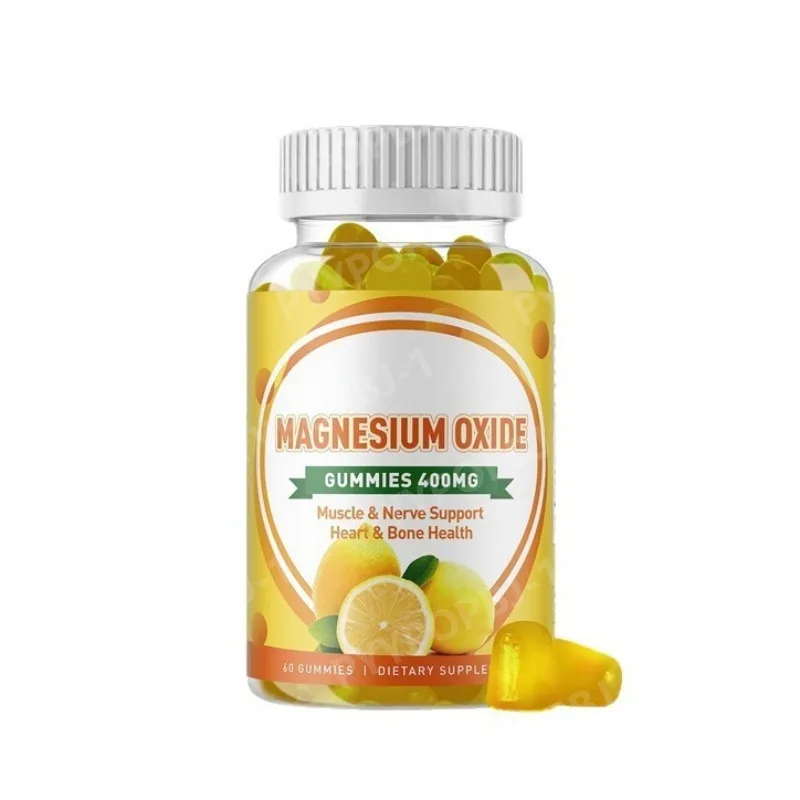 

Magnesium Oxide Gummies 400mg Magnesium Oxide Chewable Supplement for Adults