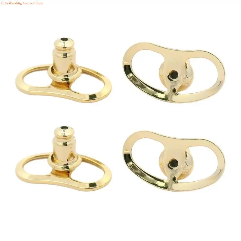 G92D 4Pcs Secure Earring Lift Backings for Oversized Jewelry Practical Earring Lifter