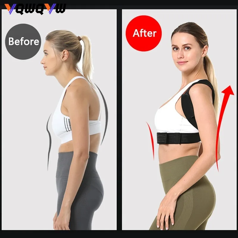 

1Pcs Back Support for Men and Women,Back Twisting Device,Adult Invisible Fixation Strap,Sitting Posture Twisting Back Brace