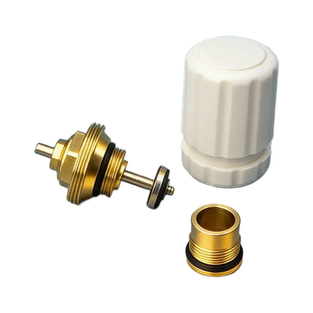 M18X1 Temperature Responsive Valve Core with Spring Shut-off Mechanism for Underfloor Heating Water Management