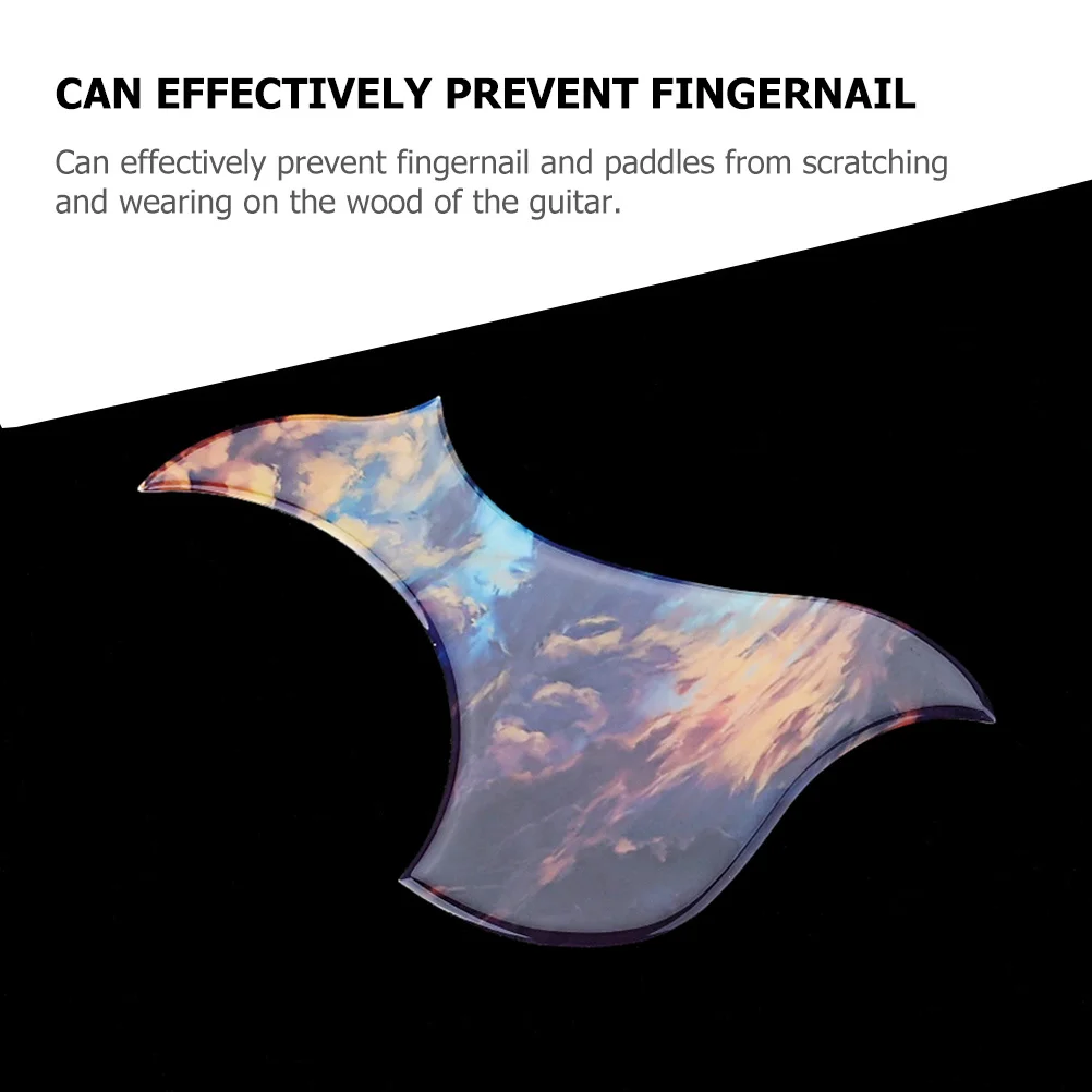 

Durable Thickened Pickguard Beautiful Acoustic Electric Guitar Protective Sticker Impact Protection Plate Exquisite Design