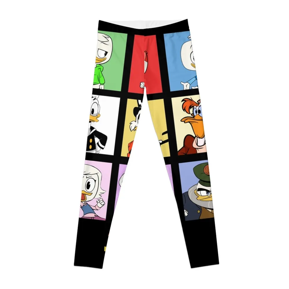 emotions duck tales art gift for fans Leggings Fitness woman Women sports joggers for Womens Leggings