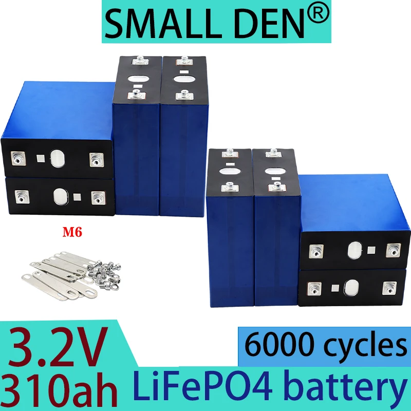 3 2V Lifepo4 310ah A-class rechargeable lithium iron phosphate battery,used for backup power supply for ships and vehicles