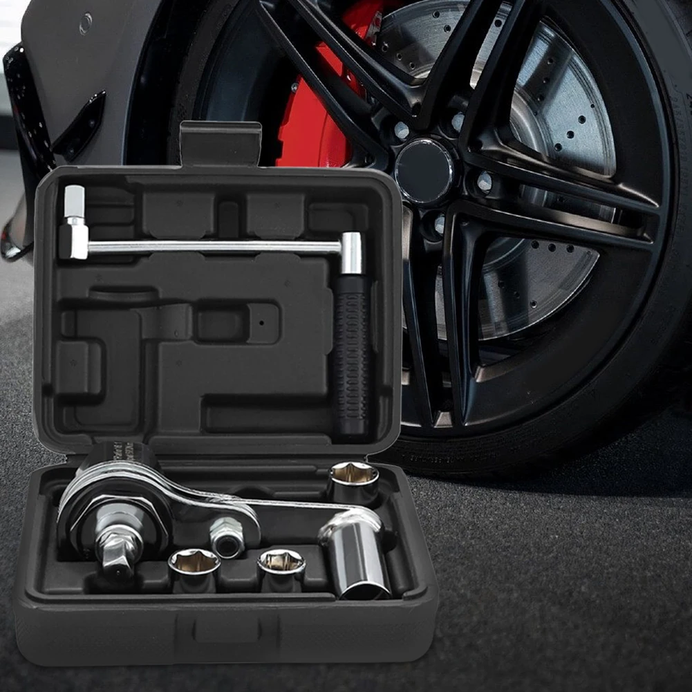 

Набор ключей-множителей крутящего момента из хромованадиевой стали, усилитель гаечного ключа, инструмент для снятия колесных гаек, набор инструментов для разборки и ремонта автомобильных шин