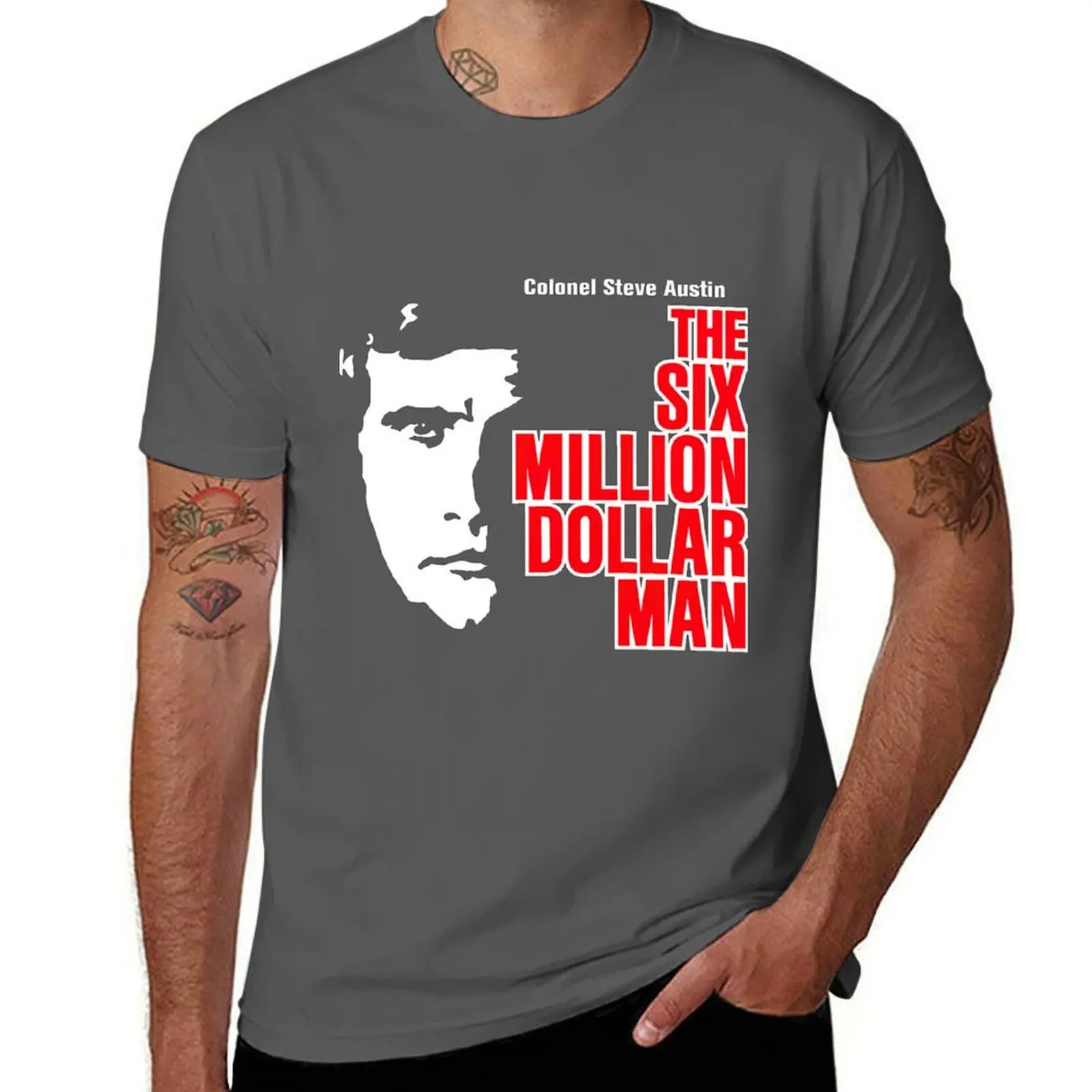 Dollar Million Six The by Six Man Dollar Man Million T-Shirt Basic Casual Wear Short Sleeve Top
