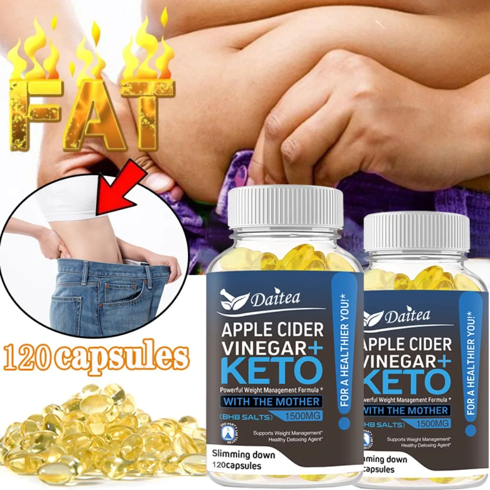 Apple Cider Vinegar + Keto Powerfully Supports Weight Management, Healthy Detox, Regularity Immune Support