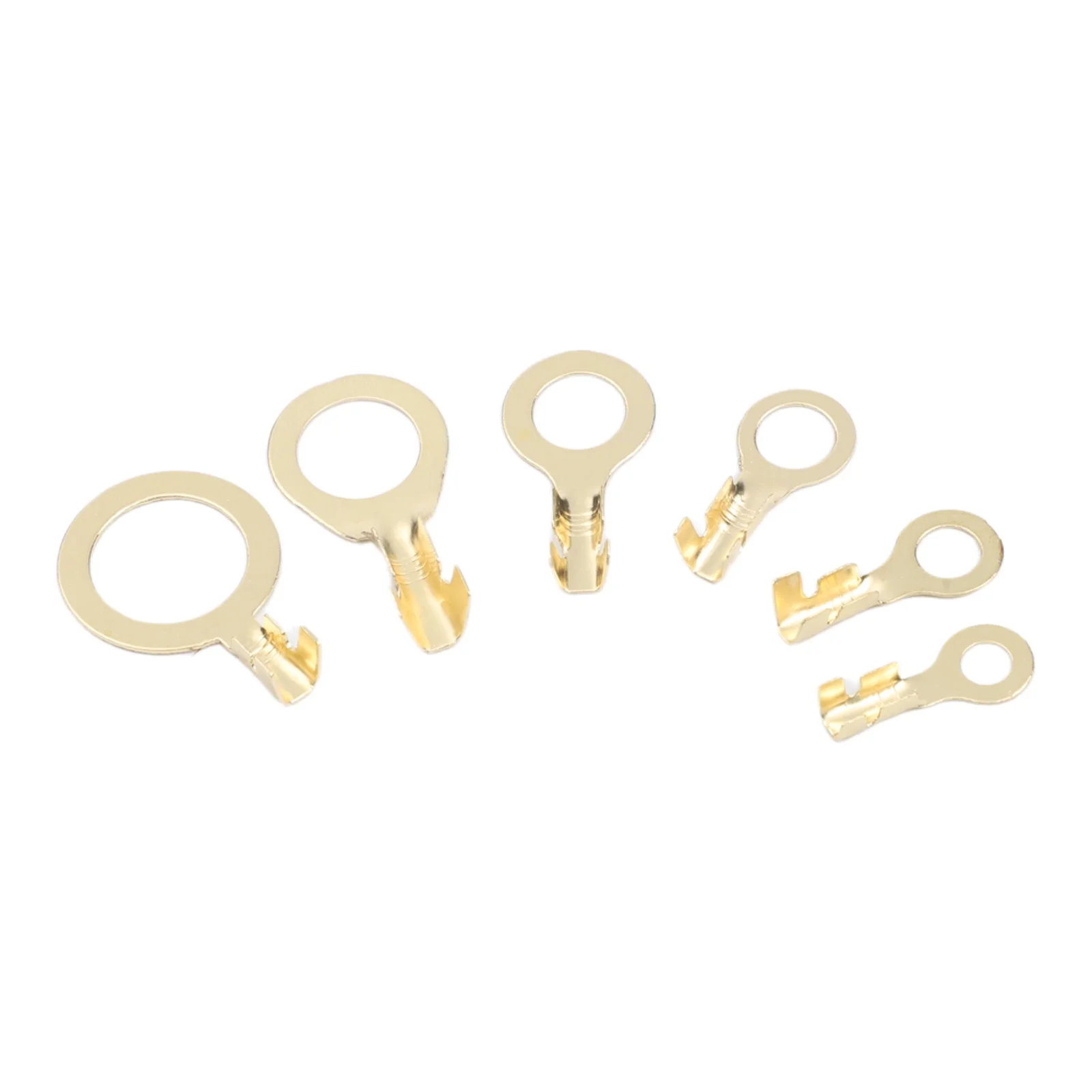 Electrician Wire Terminal Set Brass Ring Cable Lug Automotive Electrical Connectors Comprehensive Wire Connectors