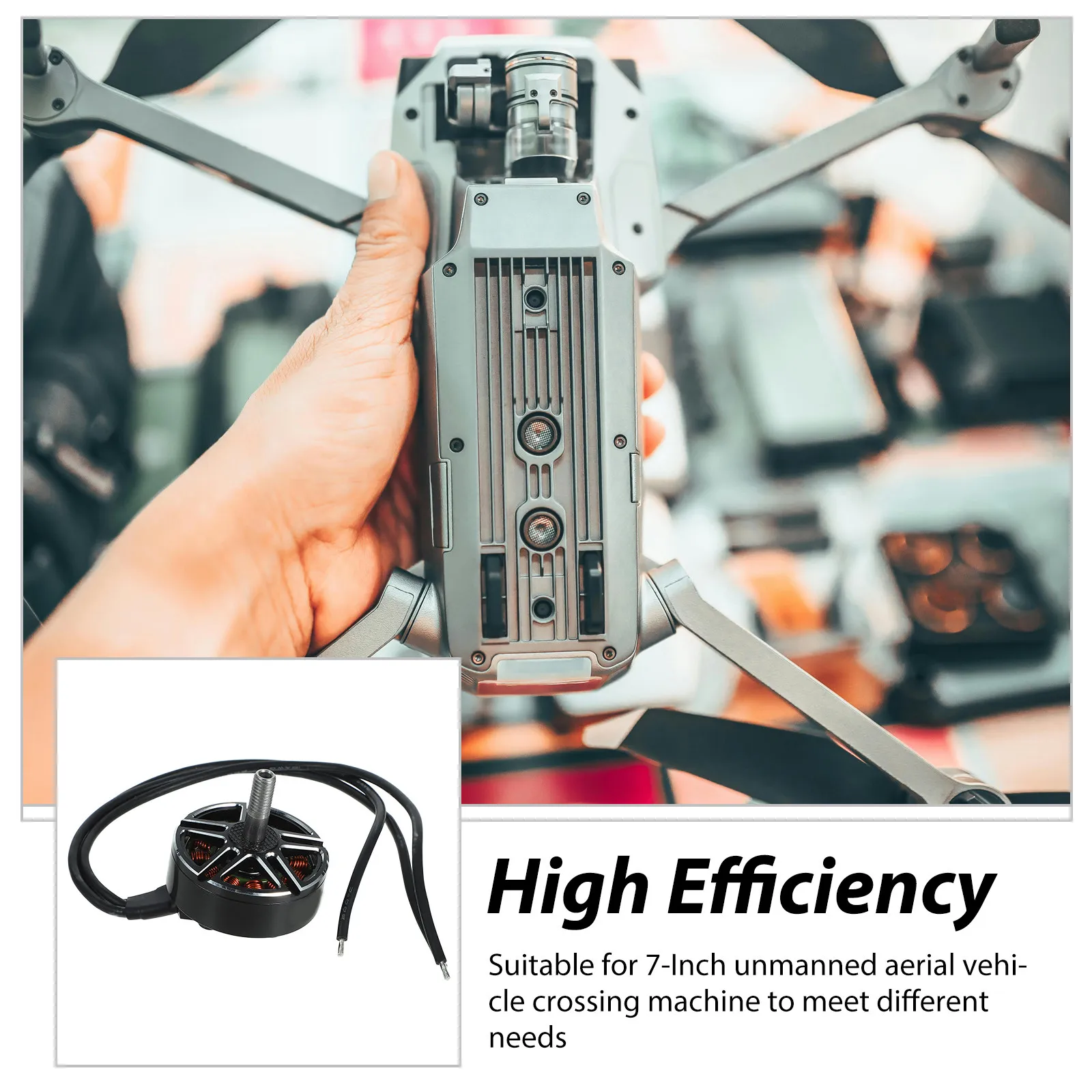 Alloy 6s 1300kv Brushless Electric Motor for 7 Inch Drone Life High Performance Motor Motors