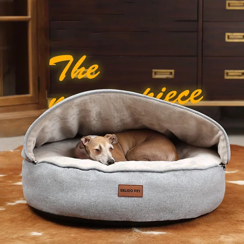 Soft Dog Bed House Pet Bed Kennel Cushion Winter Warm Sofa Basket Cozy Mat Bed Dogs Sleeping Panier Chien Home Furniture