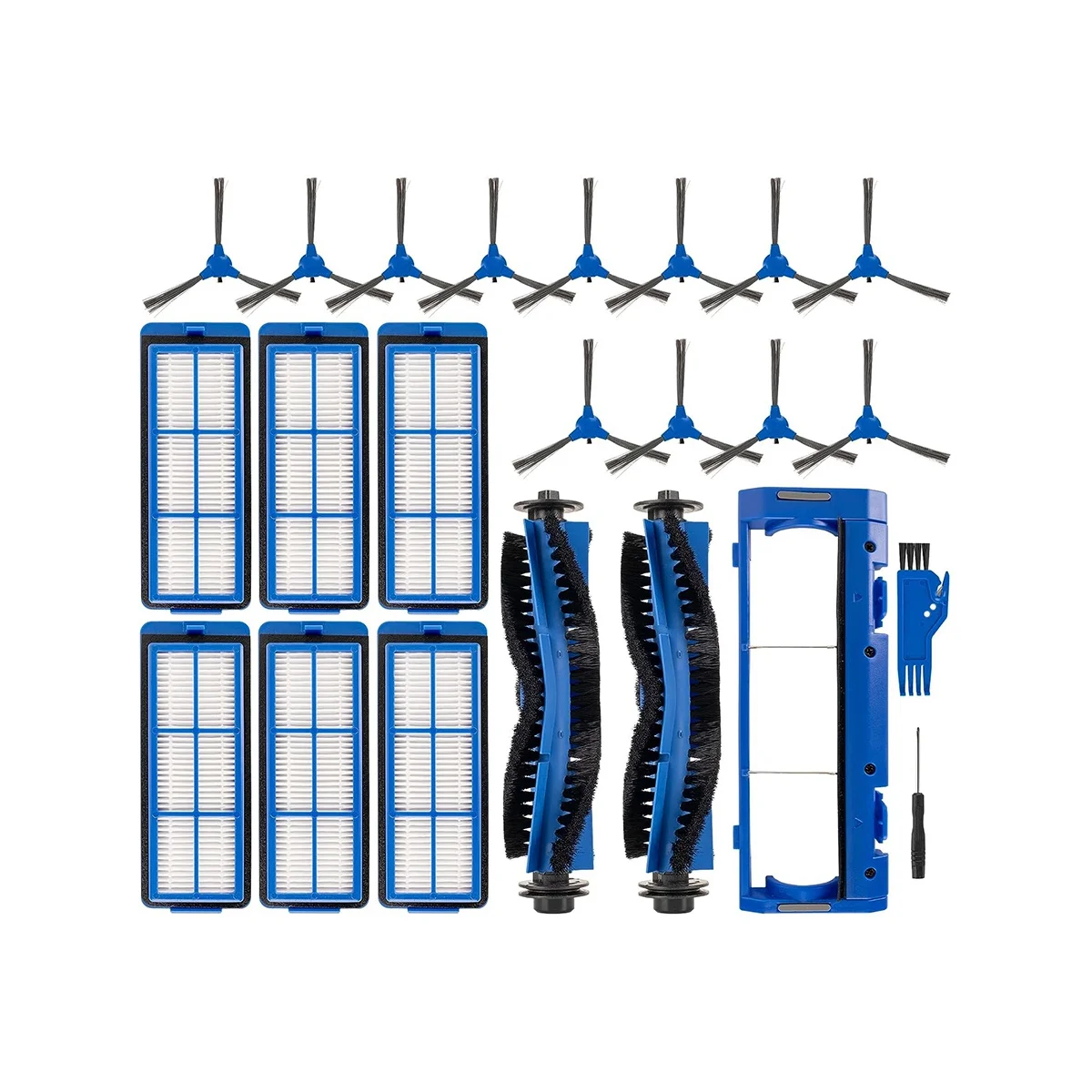 

A06P-Accessories Kit for Eufy RoboVac 11S Max RoboVac 15C Max 30C Max G30 Edge G10 Hybrid Robot Vacuum Cleaner