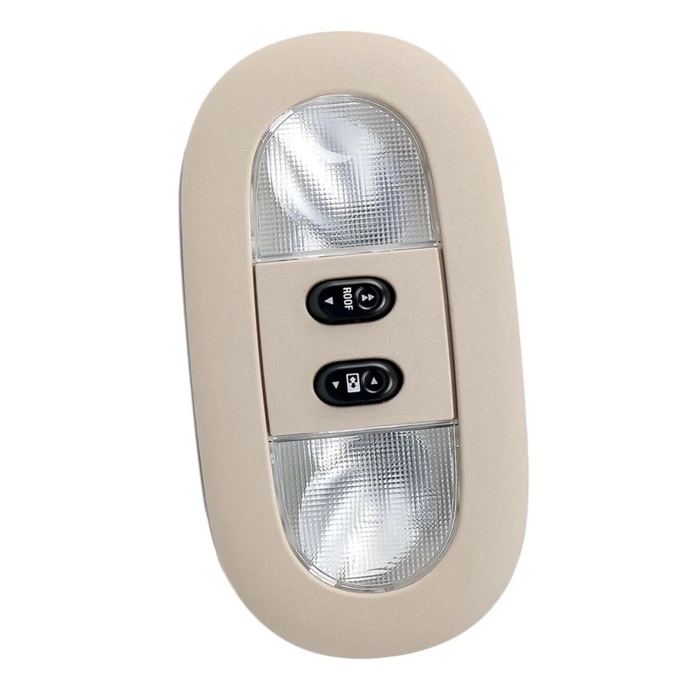 

Truck Interior Replacement Overhead Console Backlit Buttons Interior Roof Module OE Compatible Plastic Housing