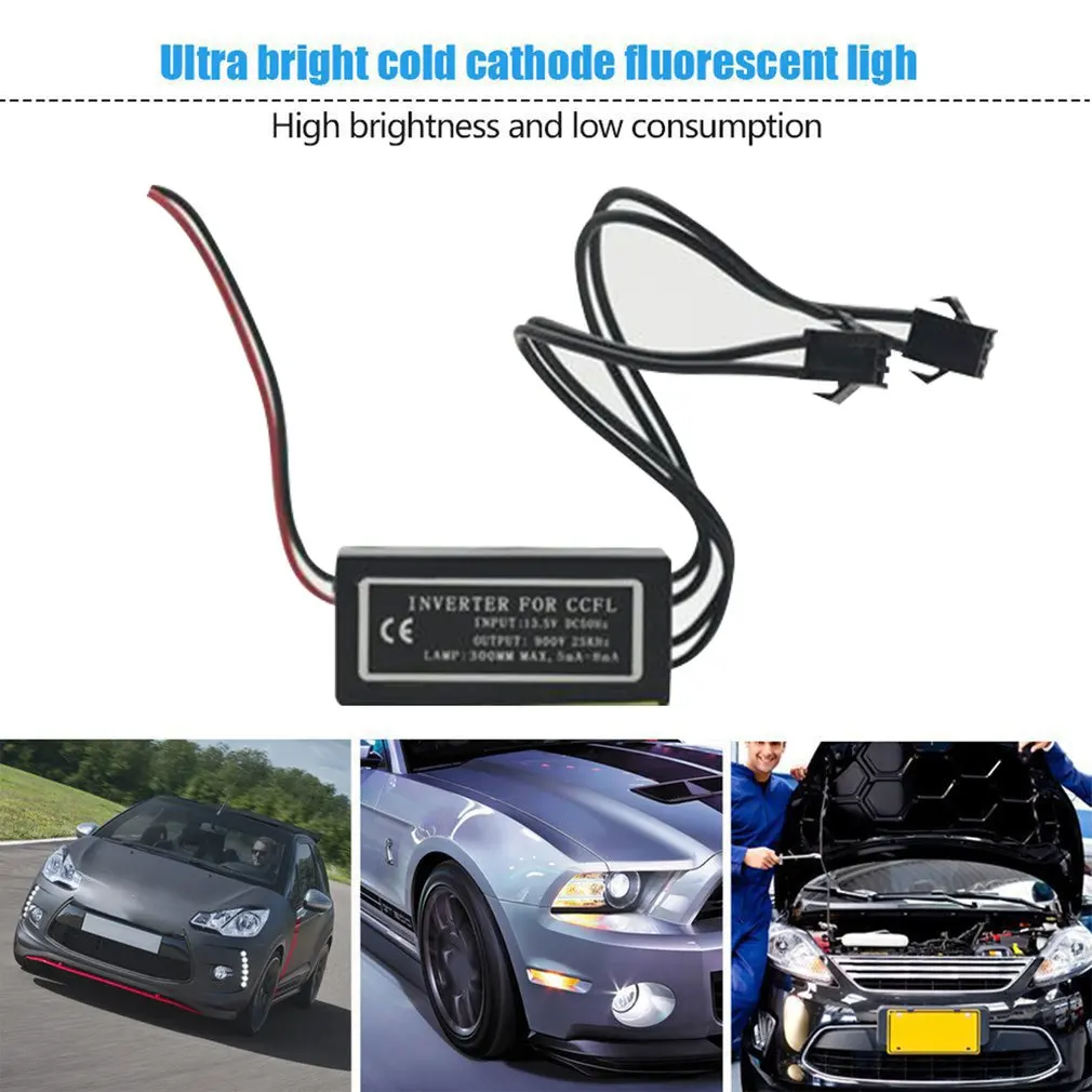 Waterproof 12V CCFL Inverter Spare Ballast Halo Angel Eyes Rings Kit Replacement For BMW For Mazda Transport Drop