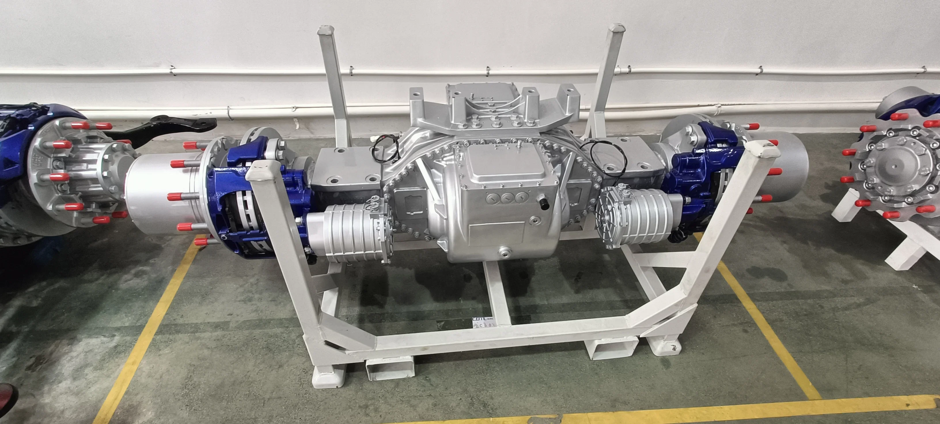 OEM 180Kw 360kw 9500rpm with gearbox electric motor for truck Distributed electric rear truck axle System for Dump Heavy Truck