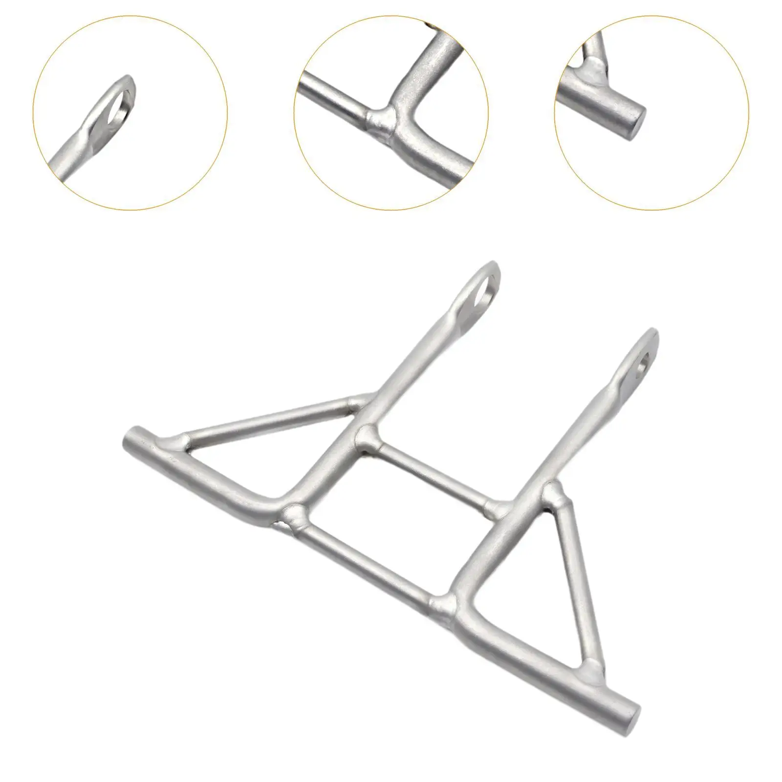 

Aluminum Outboard Motor Support Bracket Kit Marine Grade Accessories for Yamaha 40HP 2 Stroke Boat Engine