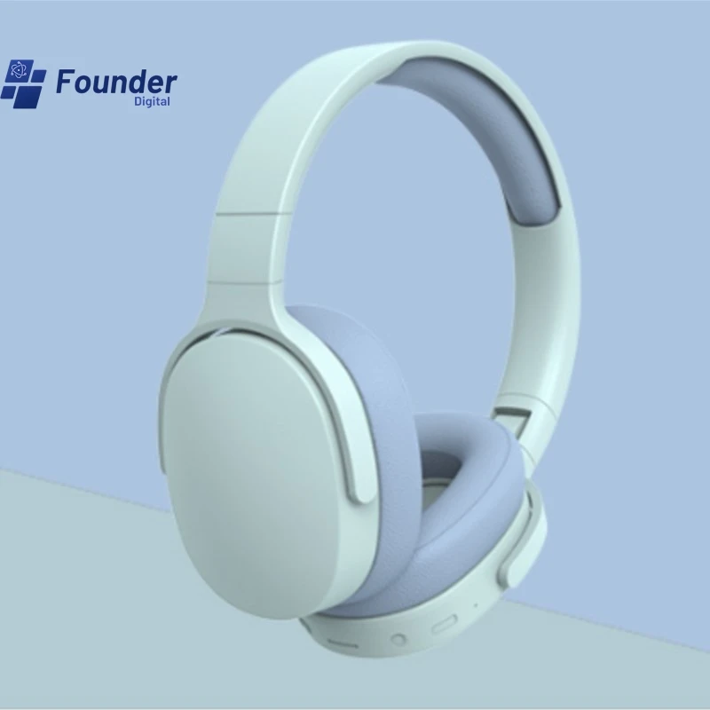 

3C Founder Headworn Bluetooth Wireless Earphones Minimalist Style All Encompassing Earbuds Ultra Long Battery Life Hot Sale 2024