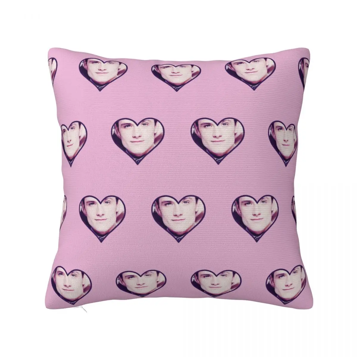 Funda de almohada de poliéster con estampado de doble cara para el hogar, cobertor decorativo con cremallera, de 40x40cm, de mr. Hutcherson Meme