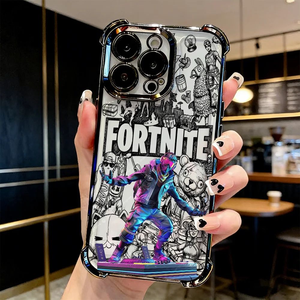 

Popular Game FortniteS Phone Case For Huawei Honor X6d 600 x8d X5c X7d Magic7 Play10 400 X9d X6c Pro Lite 4G 5G Anti Fall Airbag