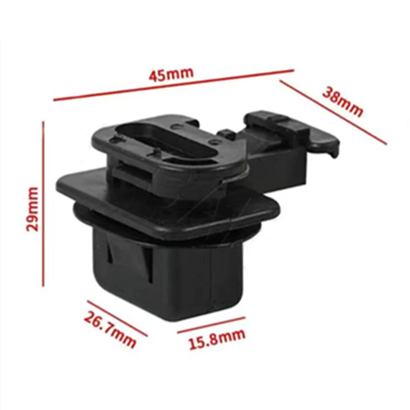 2PCS Car rear seat fixed buckle Interior rear seat cushion clip For 7/8 generation Accord Spyder Acura 82137-SDA-003