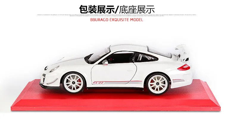 1:18 Bburago Porsche 911GT3 Auto Modell PORSHCE Klassische Super Sport Auto Legierung Luxus Fahrzeug Diecast Modell Kind Spielzeug Geschenke