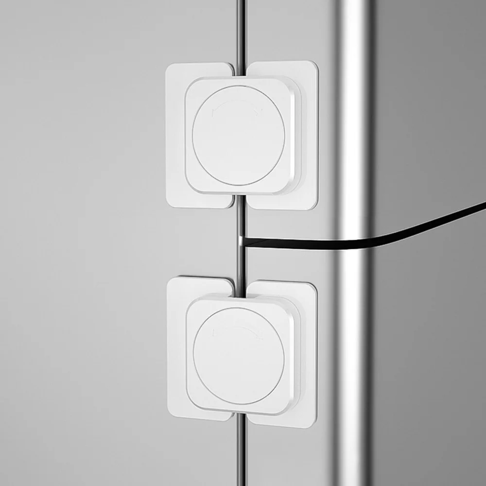 vvocci Child Safety Home Door Locks Refrigerator LockAnti Open Fridge Freezer Multifunctional Cabinet Buckle Toddler KidsProtect
