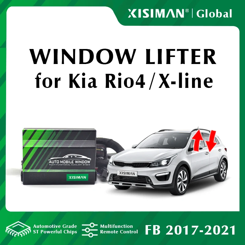 For Kia Rio 4 / X-line Original Car Power Window Close Windows Roll Up And Down Automatic Car Window Lifter Closer Accessories
