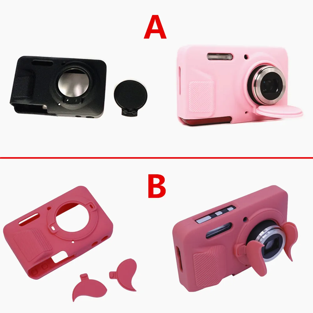 FZ55 Rubber Silicon Case Body Cover Protector Frame Skin for KODAK PIXPRO FZ55 Digital Camera