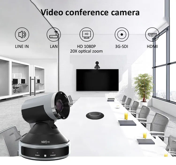 JJTS / KATOV NDI | HX 20X HD SDI PTZ IP NDI Camera broadcast camera Professional Solution Video conference Camera KT-HD91ALN