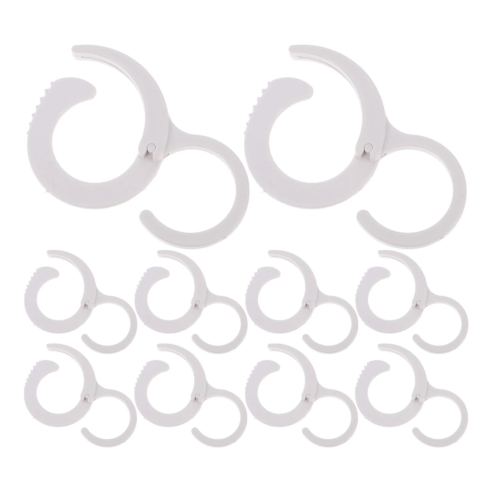 

25Pcs Hooks for Home Use Heavy Duty No-Drill Closet Kitchen Organizer Multifunctional Windproof Anti-Slip