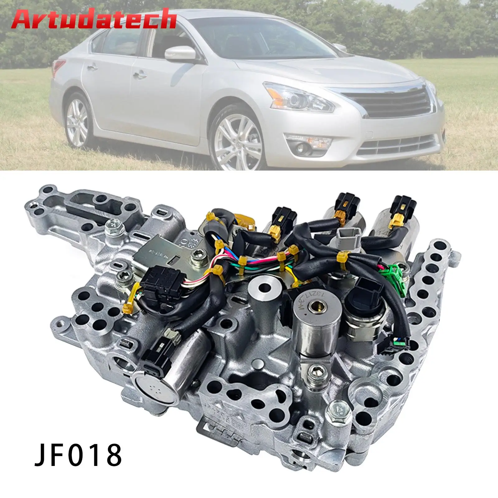 Artudatech JF018 Корпус клапана трансмиссии CVT для Nissan Altima 2.5L 2014 2015 2016 2017 2018, автомобильные аксессуары