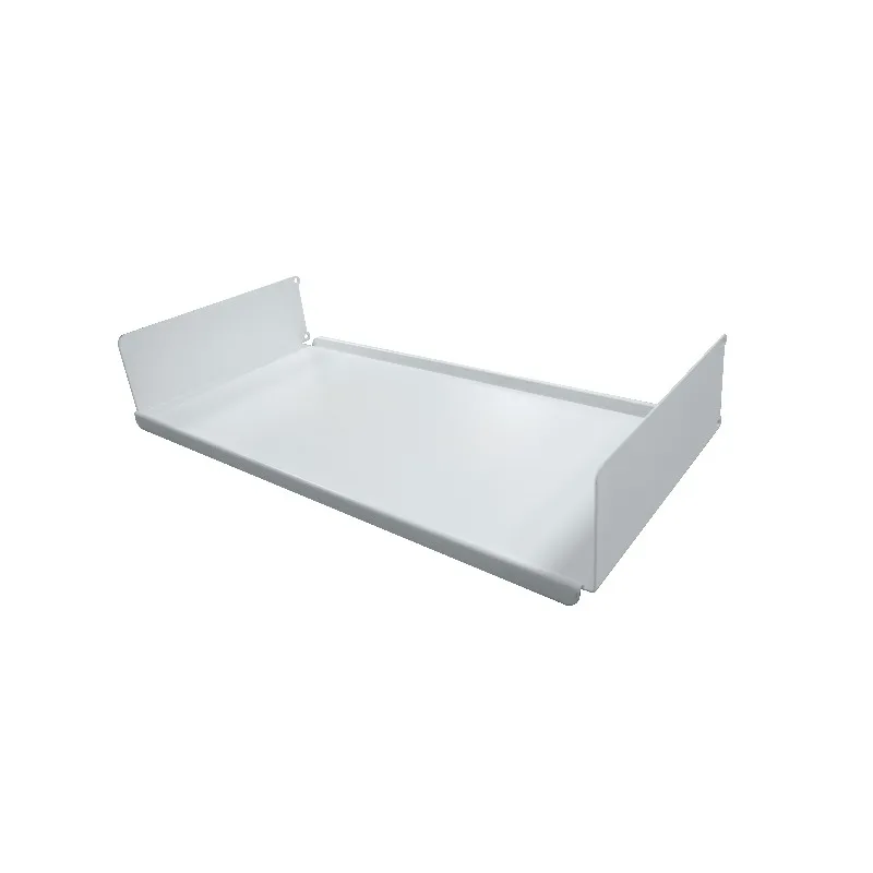 Aluminum Varnish Floating Wall Shelf with Drawer, 2026 New Coating Anti-Rust, Kitchen Wall-Mounted Storage Simple Space-Saving