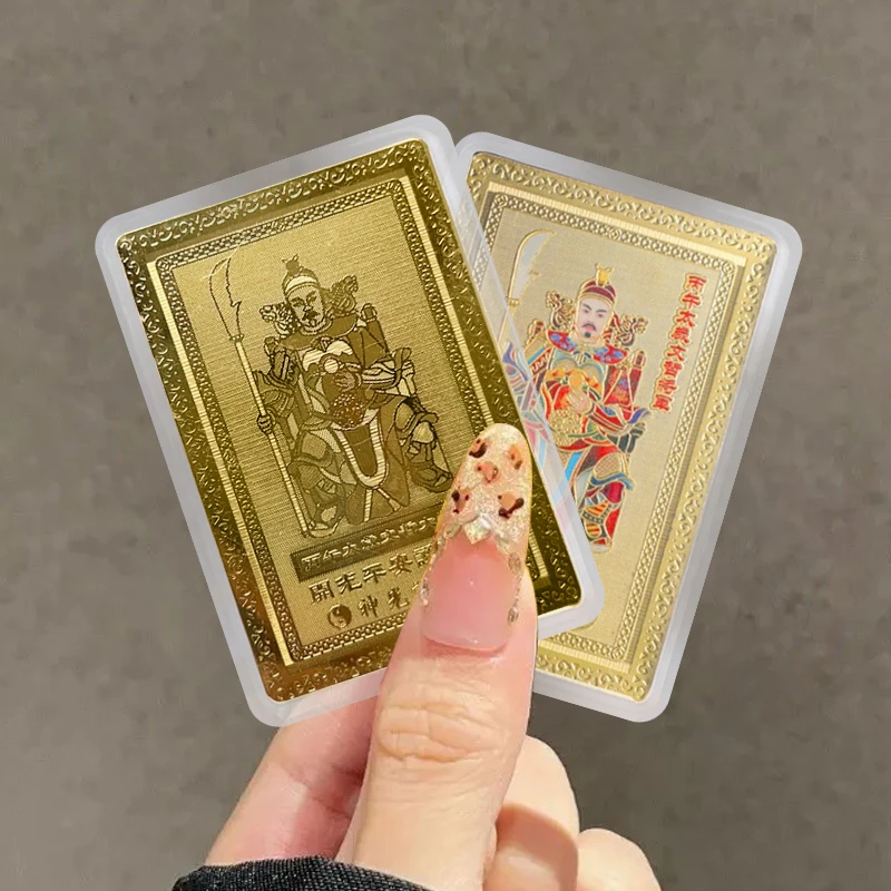 2026 Horse Year Tai Sui Blessing Card - Feng Shui Amulet for Health, Wealth & Safety, Portable Home Decor Gift