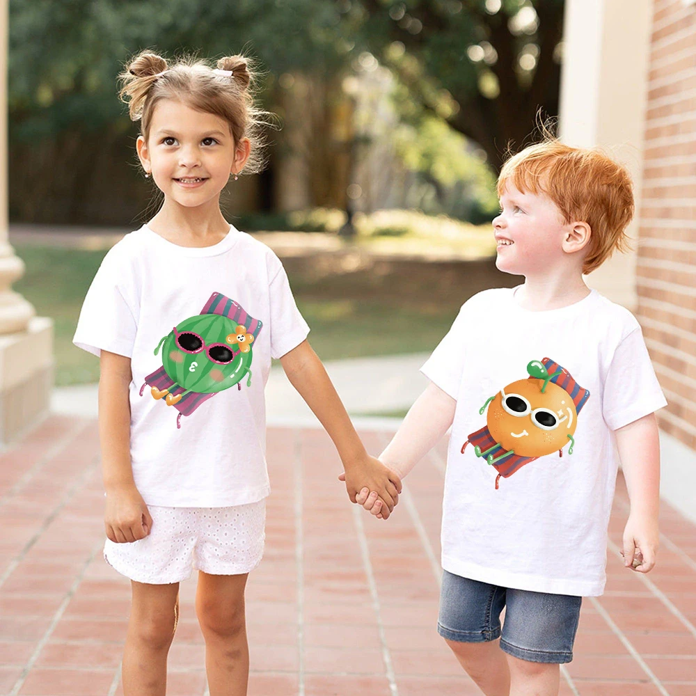 

Vacation Kids Tshirt Toddler Summer Short Sleeve Shirt Boys Girls Cute Clothes Child Cartoon Print Shirts Kid Travel Gift Tee