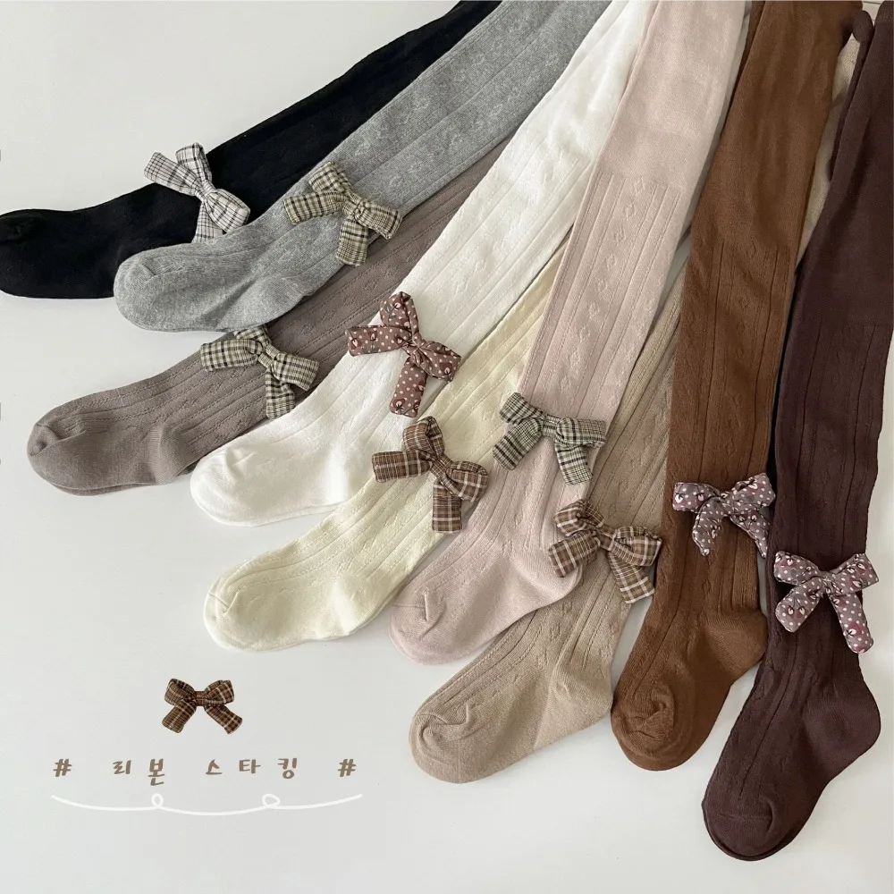 Girls Cotton Leggings Solid Color Cute Outer Wear Kids Baby Spring Autumn New Season