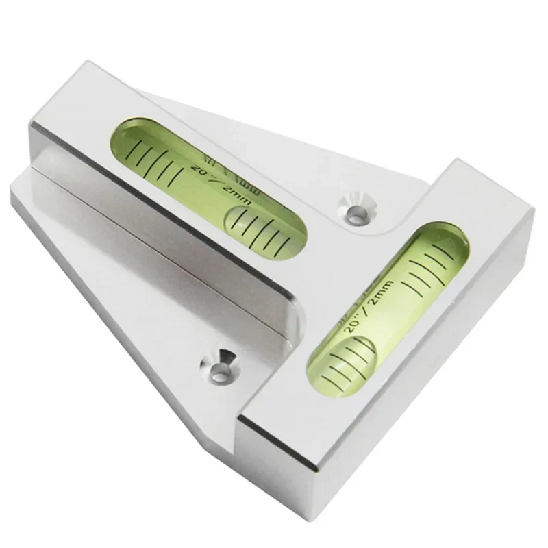 T Type Level Meter Mini Spirit Bubble Level Dual Axis Horizontal Measurement Instrument
