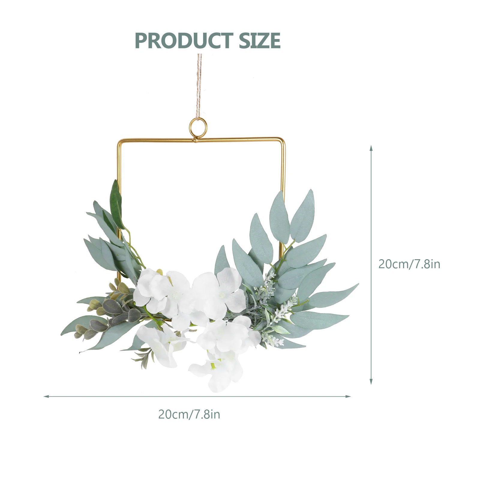 إكليل الزخرفية قلادة زهرة جميلة لقضاء عطلة مأدبة الجدار الديكور محاكاة جارلاند الباب قلادة مكتب القهوة